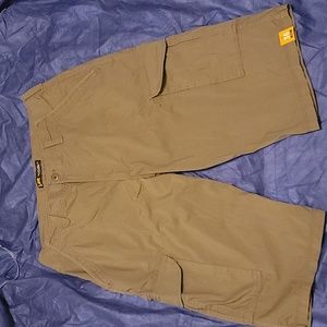Lee Sur Cargo (Brown)Khaki Shorts Men's Size 36 waist NWT